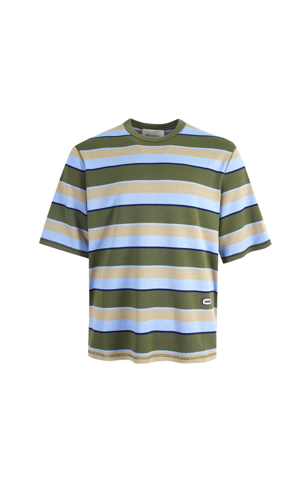 Short Sleeve Oversized Striped T-Shirt