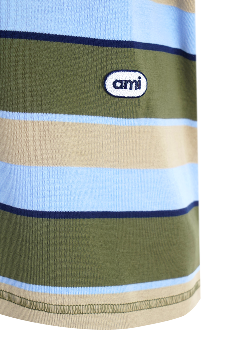 Short Sleeve Oversized Striped T-Shirt