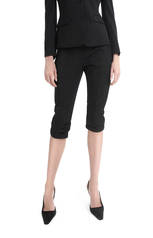 Tailored Capri Trousers in Black $ 1,290