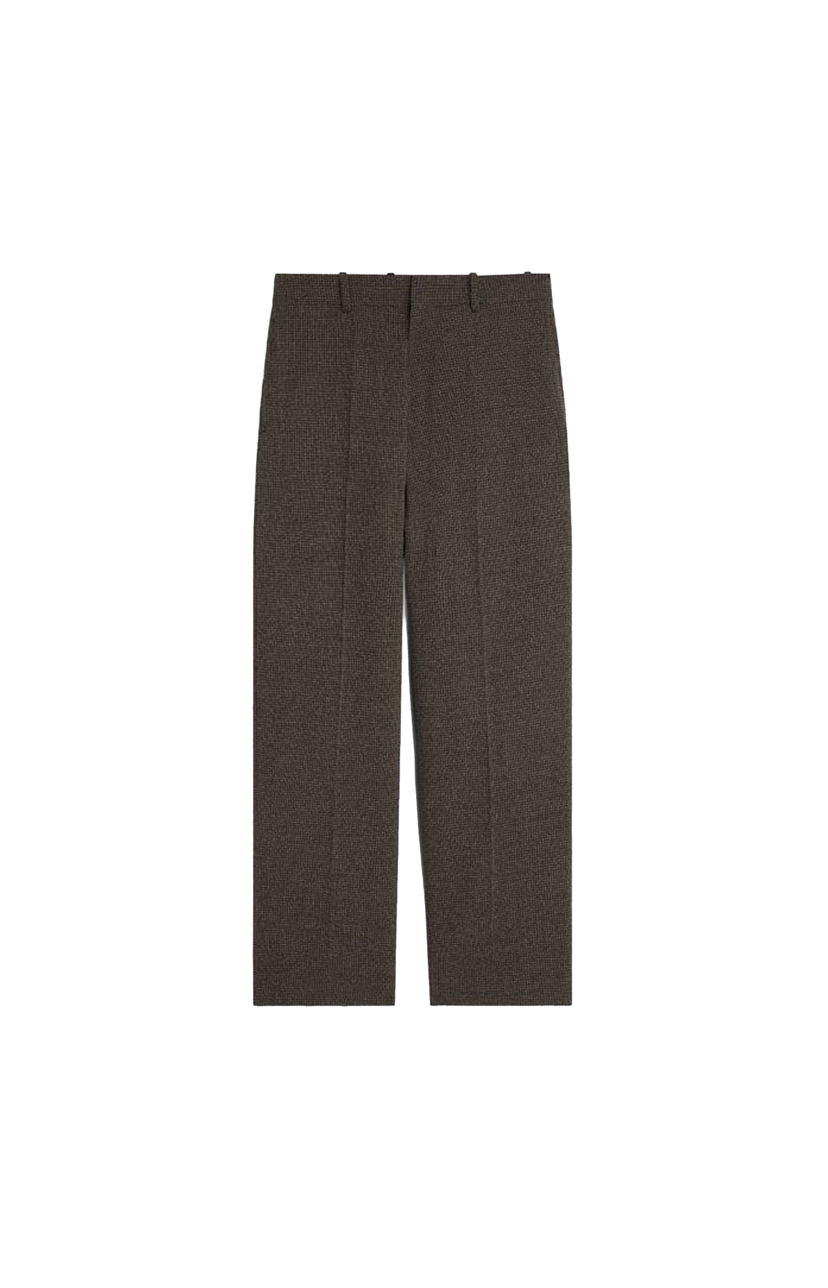 Drop Trousers in Khaki/White
