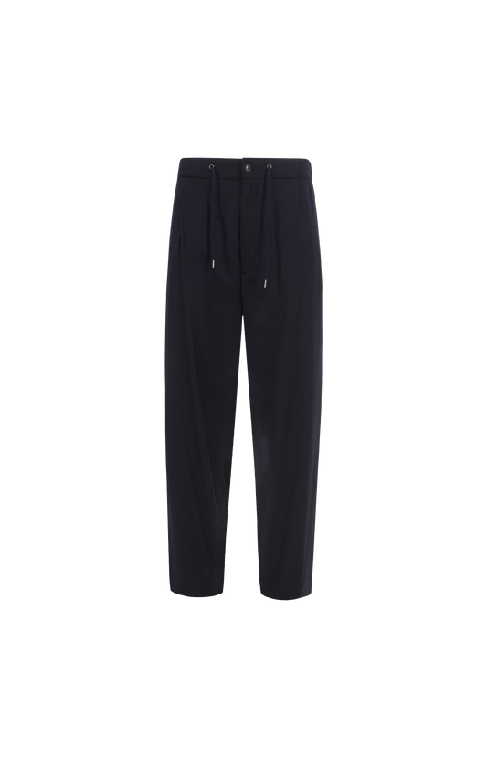 Cashmere Pants in Navy Blue