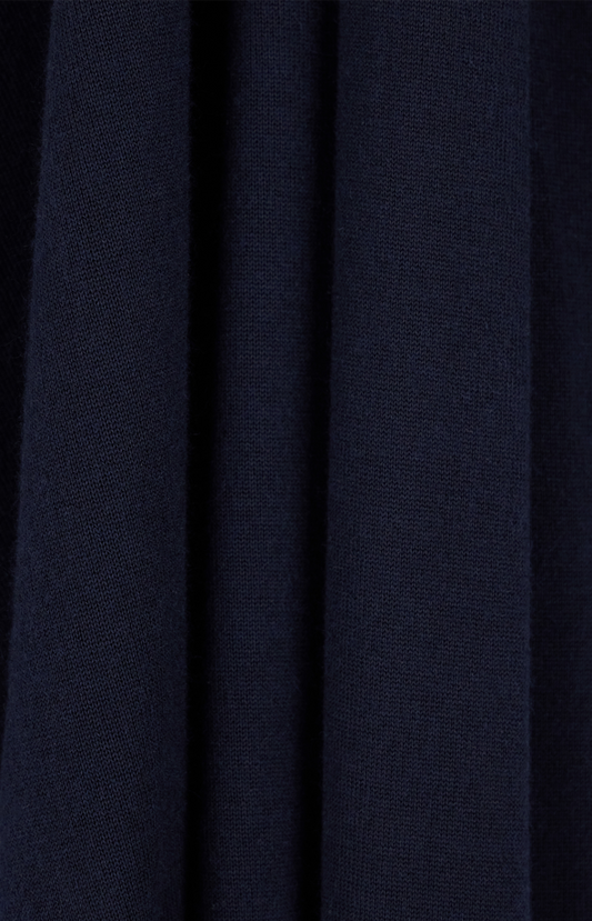 Giorgio Armani Regular Fit Sweater in Plain Knit Cashmere in Navy — product photo 2