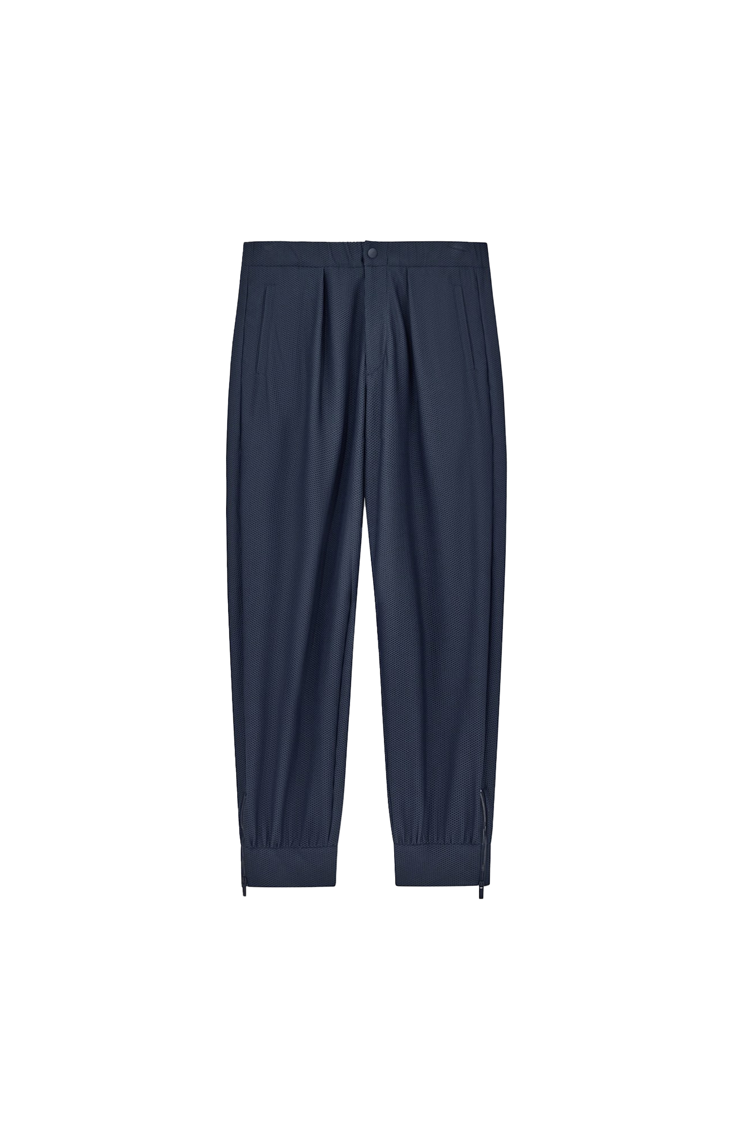 Slim Fit Trousers in Hi-Tech Honeycomb Jersey