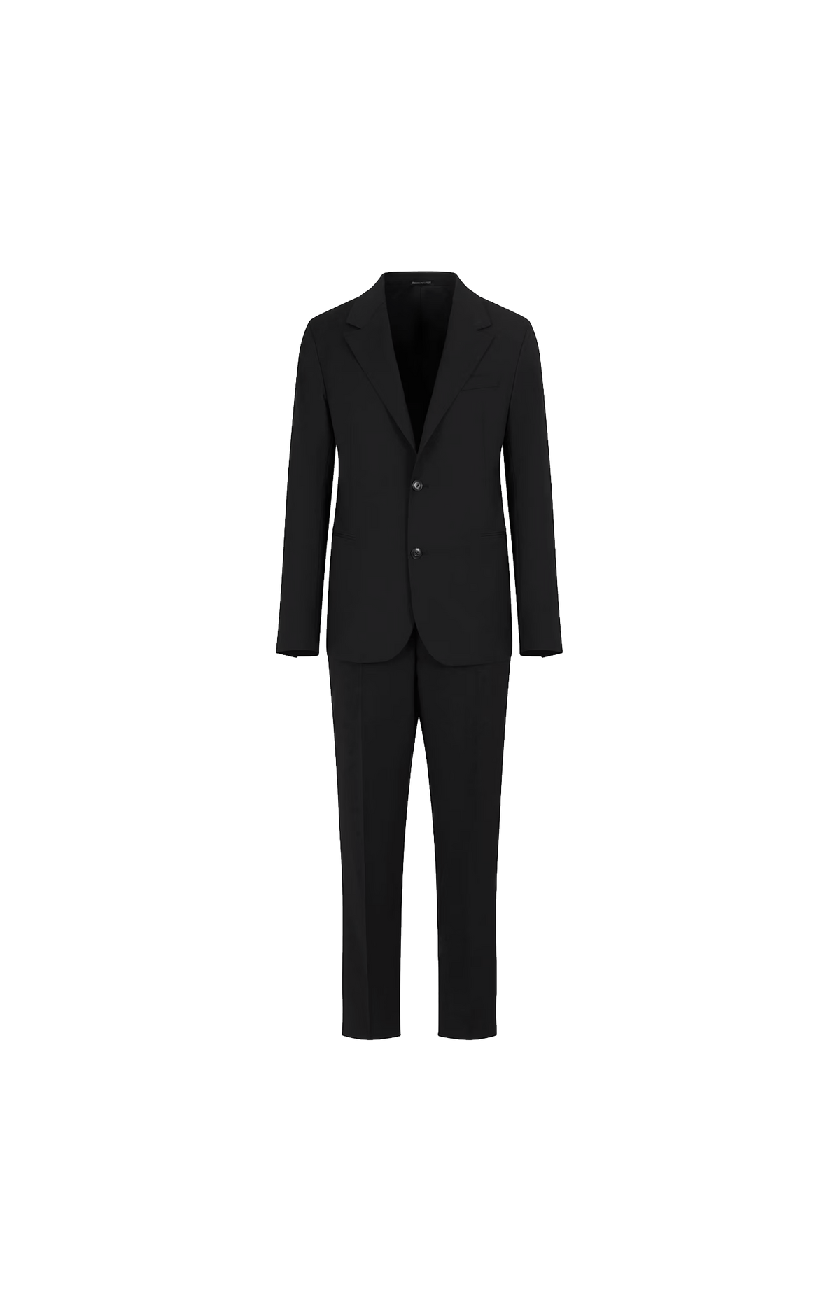 Single-Breasted Suit in Black