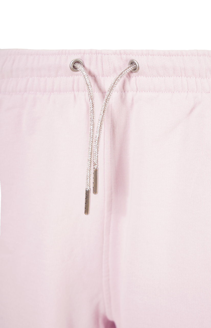 Rhinestone-Detailed Track Pants