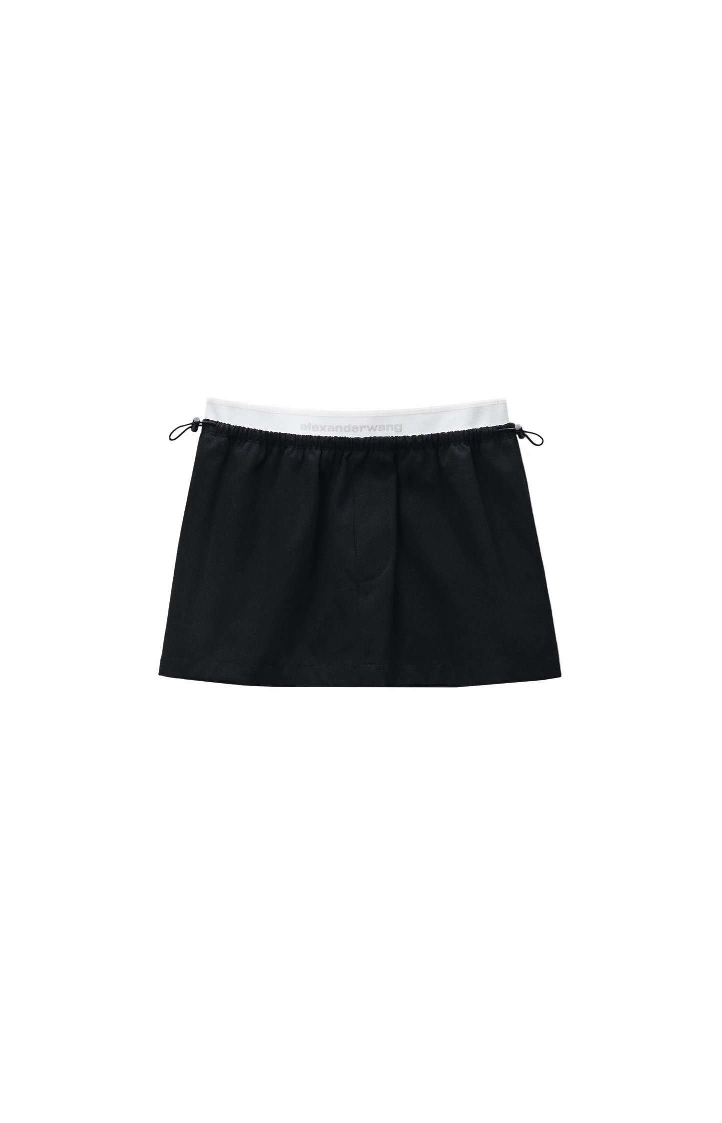 Mid Rise Mini Logo Elastic Skirt