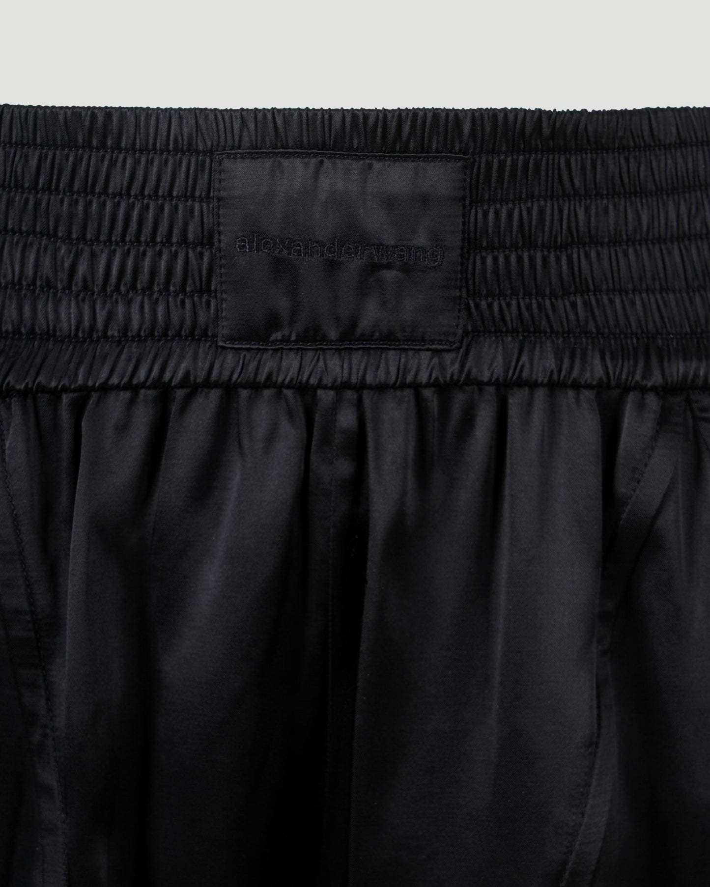 Track Short in Satin Jersey