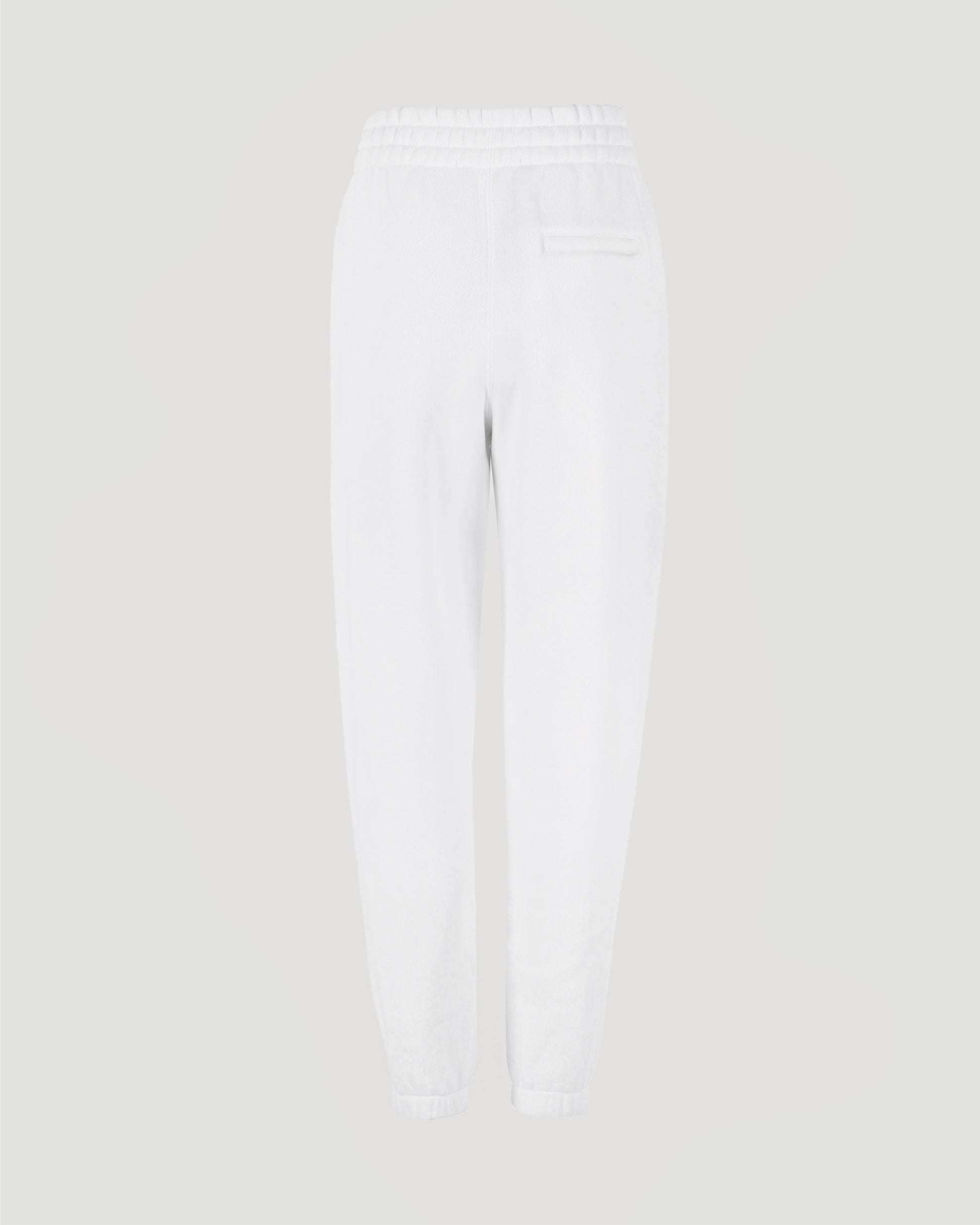 Alexander Wang STACKED LOGO SWEATPANTS IN WHITE — product photo 3