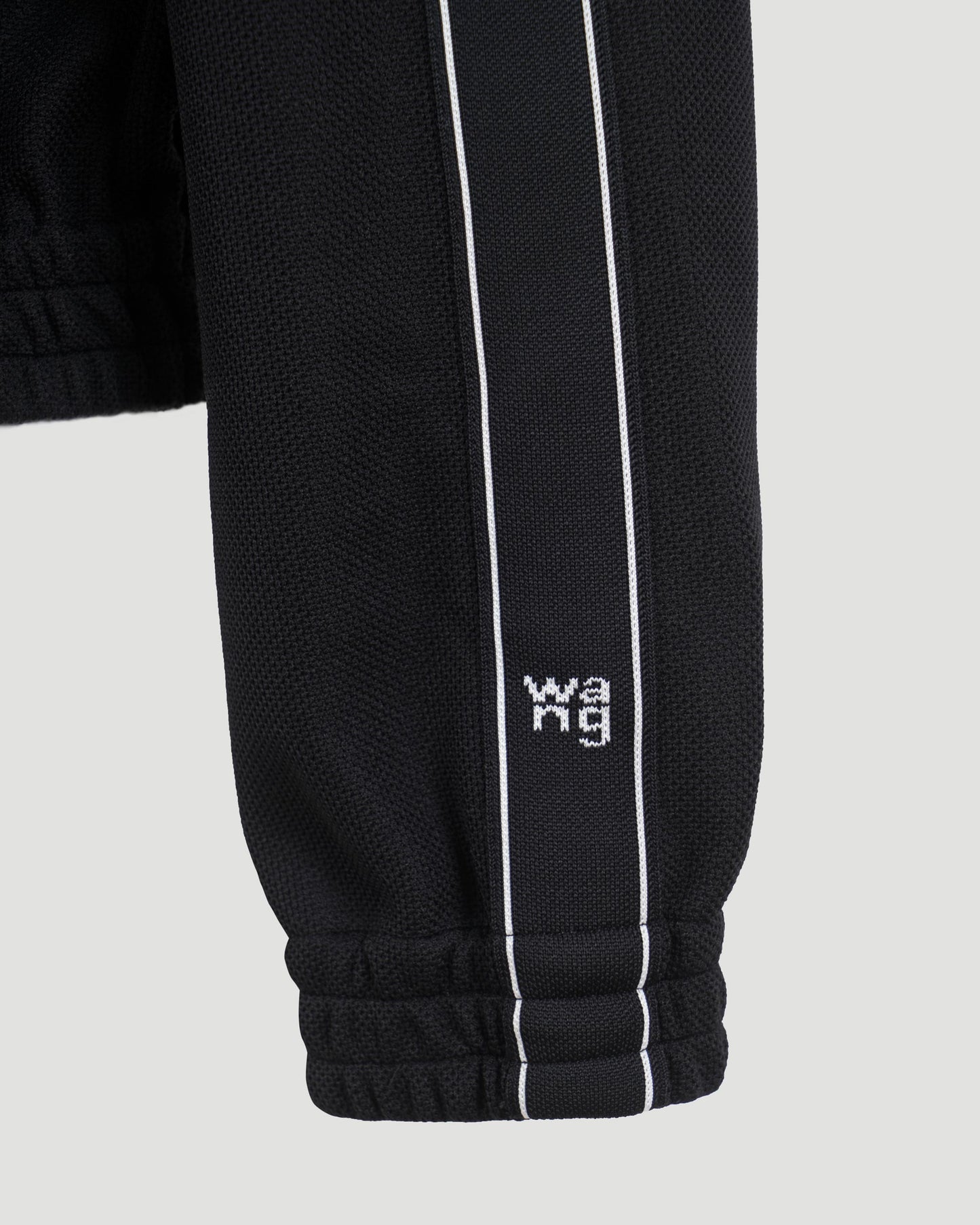 CROPPED TRACK JACKET IN BLACK