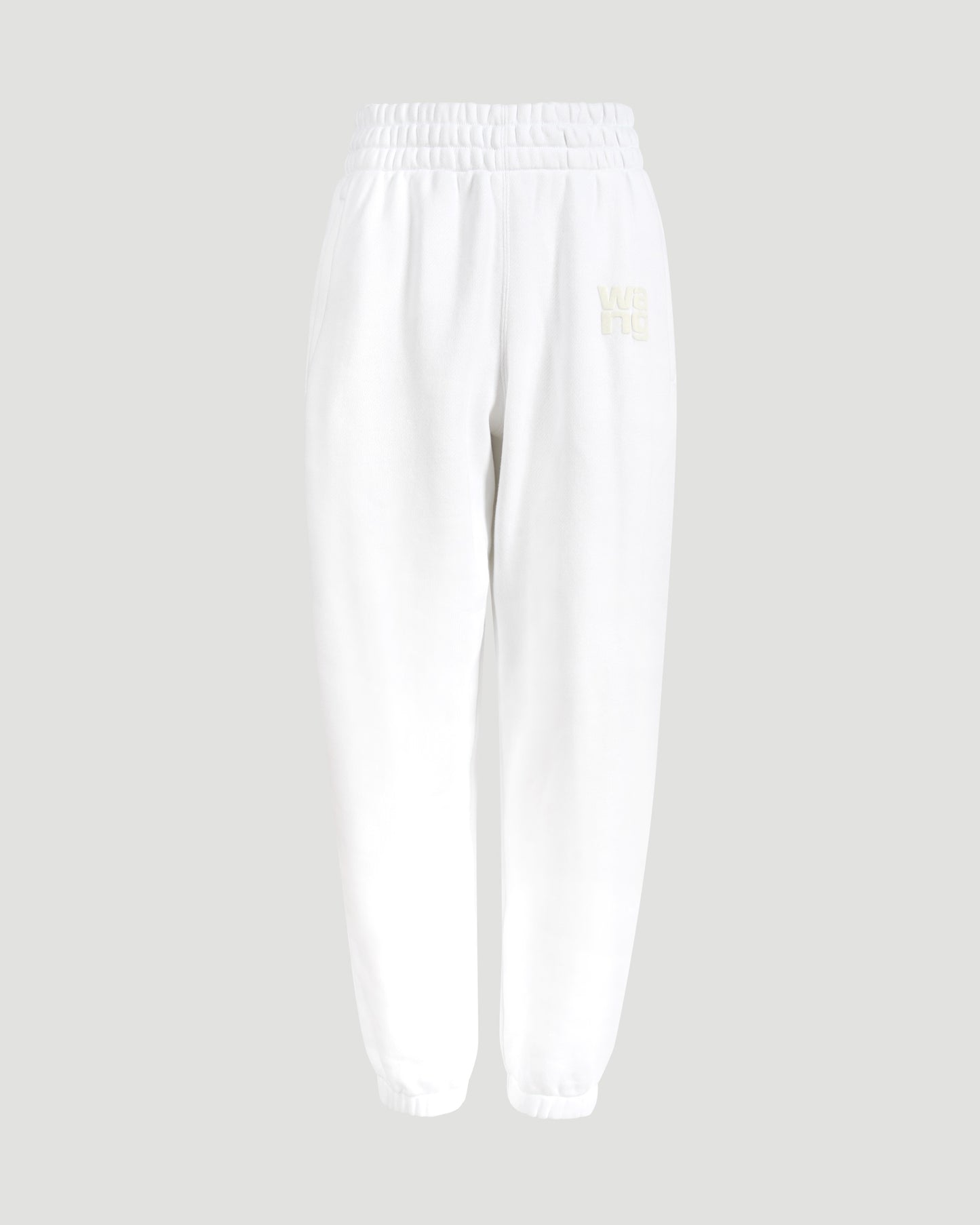 COTTON SWEATPANTS IN WHITE