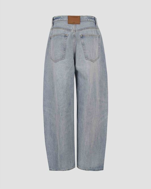 Blow Up Bleach Blue Mid-Rise Jeans