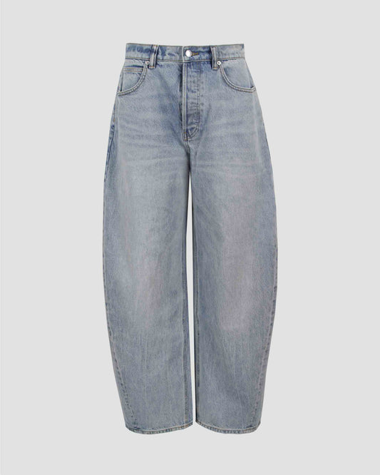 Blow Up Bleach Blue Mid-Rise Jeans