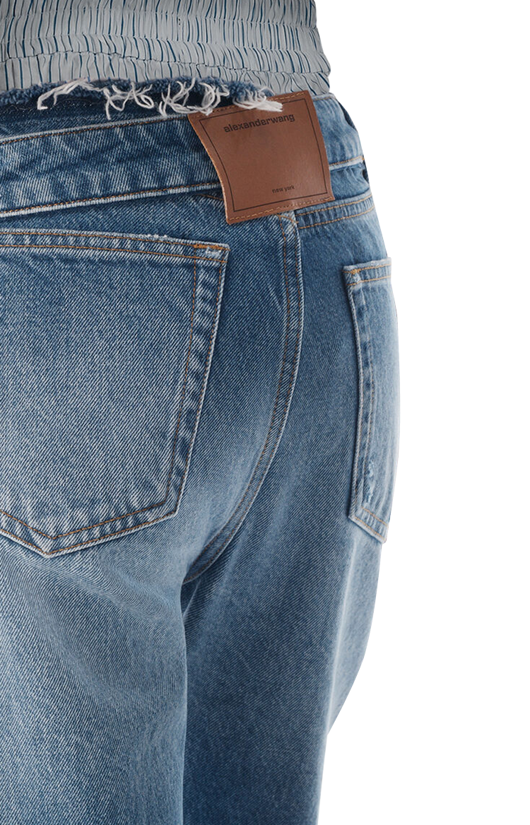 Boxer Drop Waistband Slim Jean