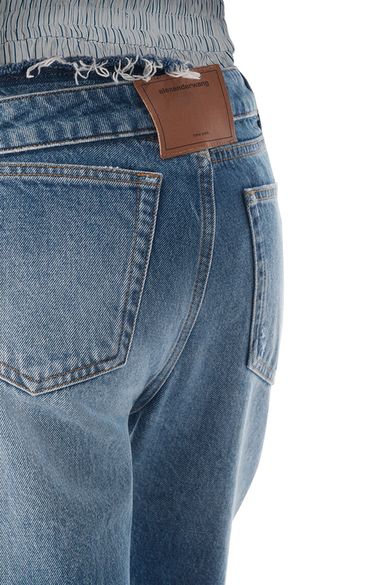 Boxer Drop Waistband Slim Jean