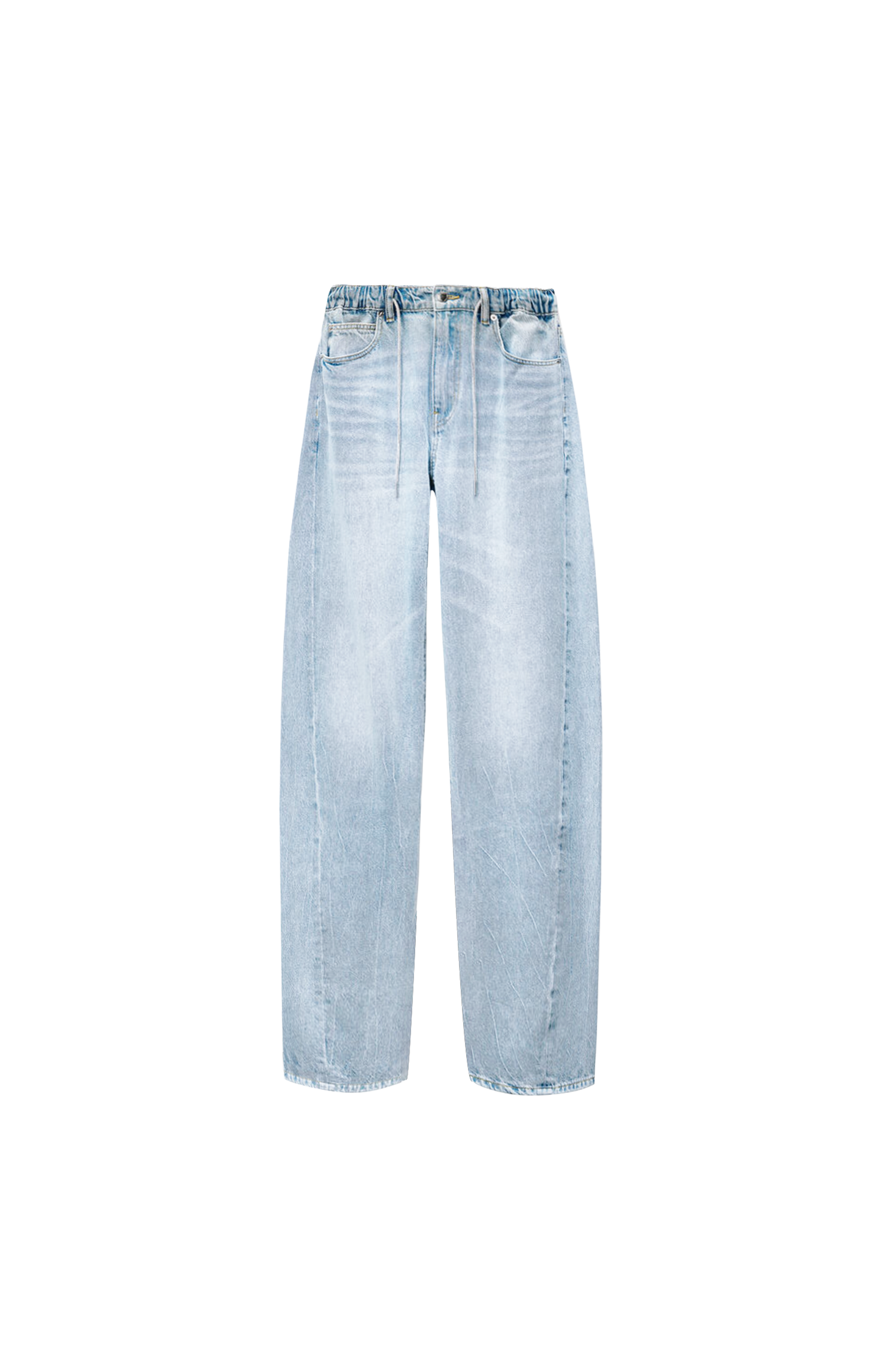 Logo Patch Balloon Jeans