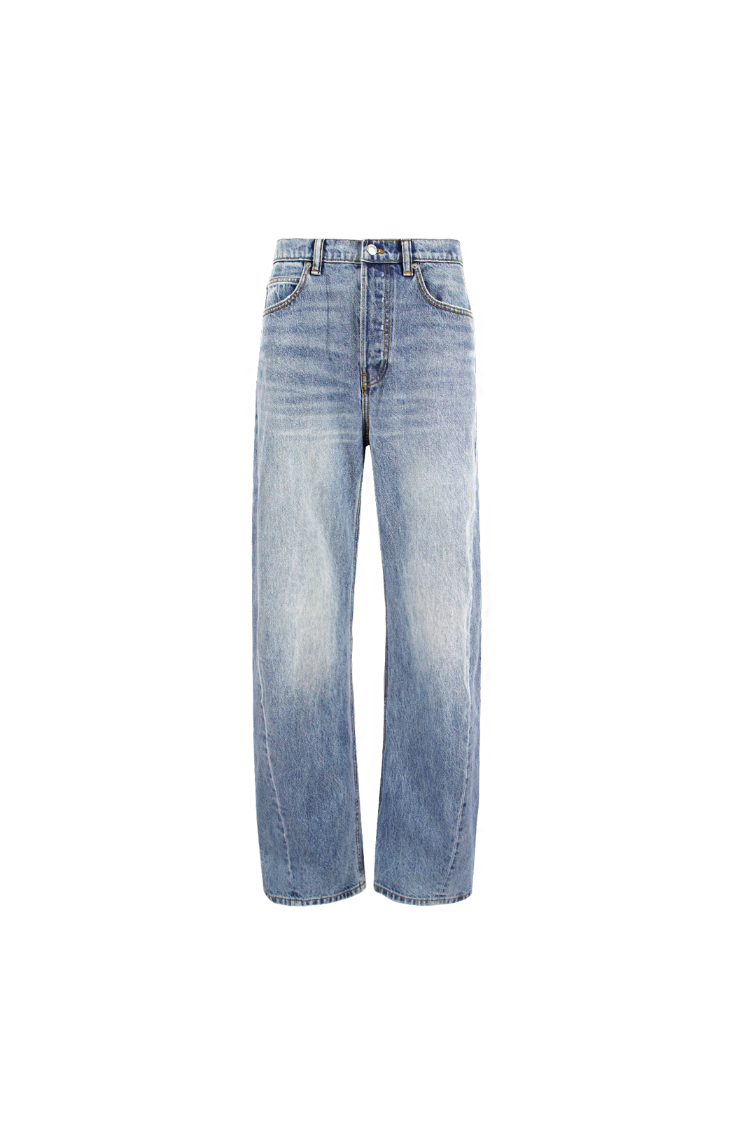 Logo Pocket Jeans in Light Indigo