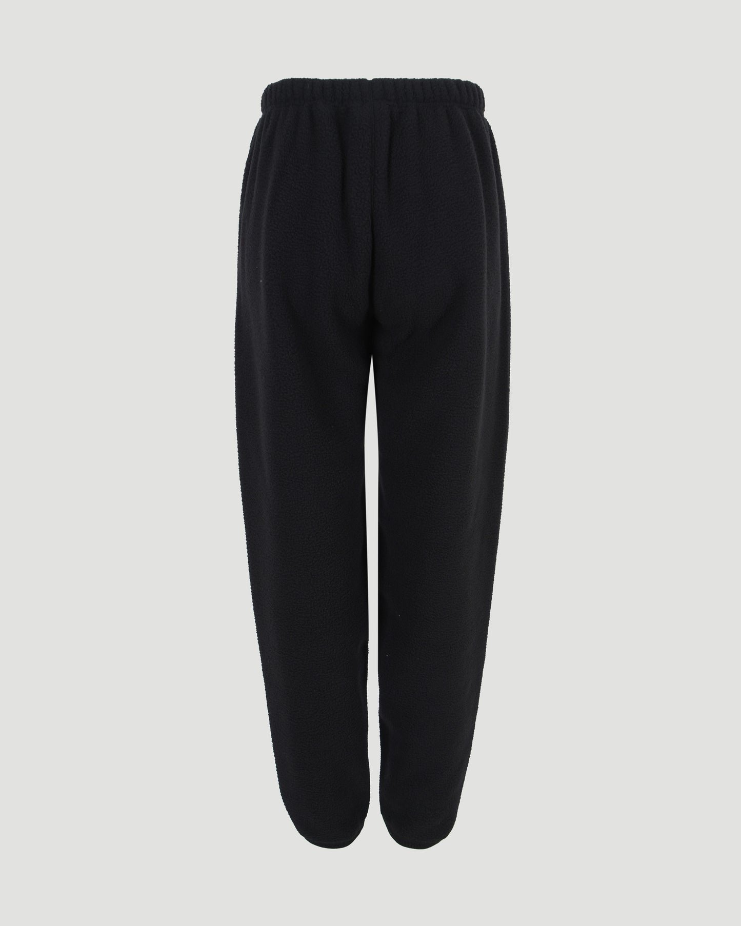 Sweatpant in teddy fleece with red apple logo