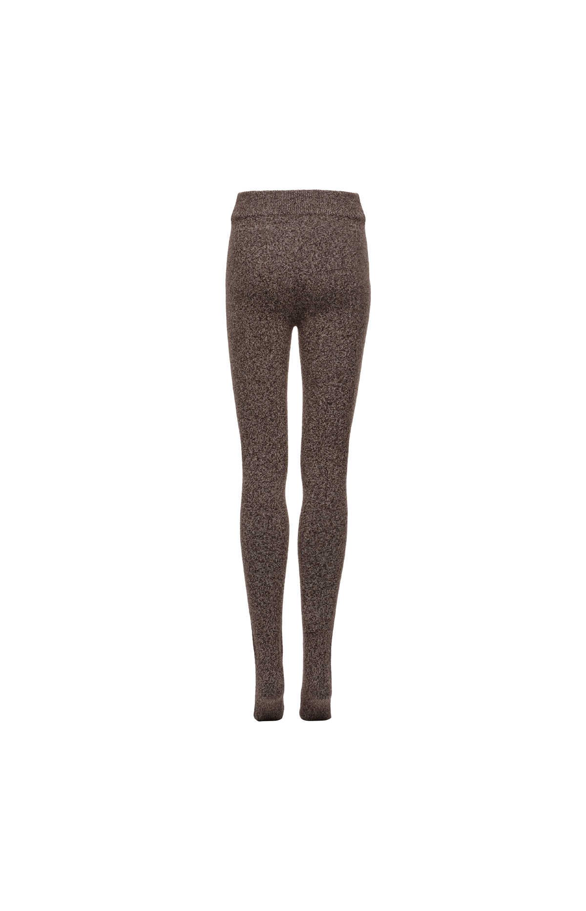 Wool Leggings in Brown