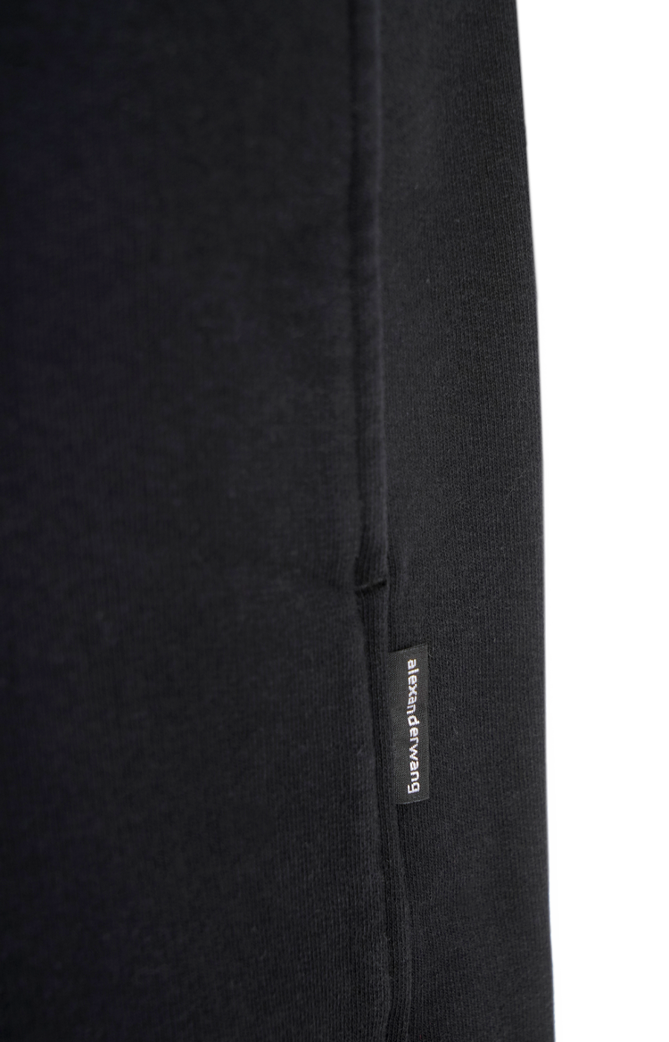 Rhinestone-Detailed Track Pants