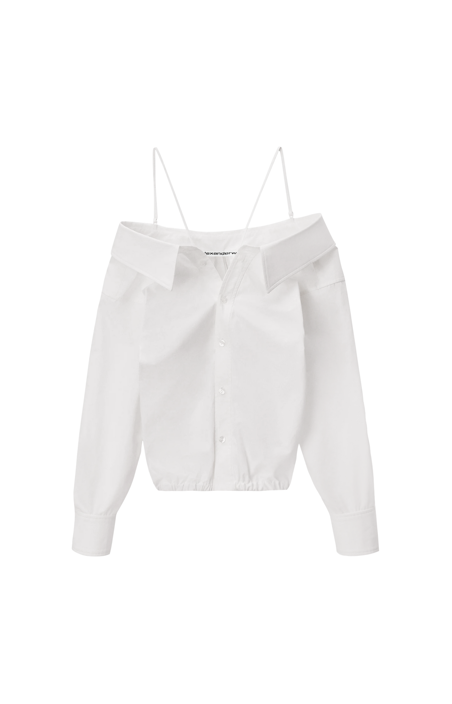 Off-Shoulder Top with Strap Detail