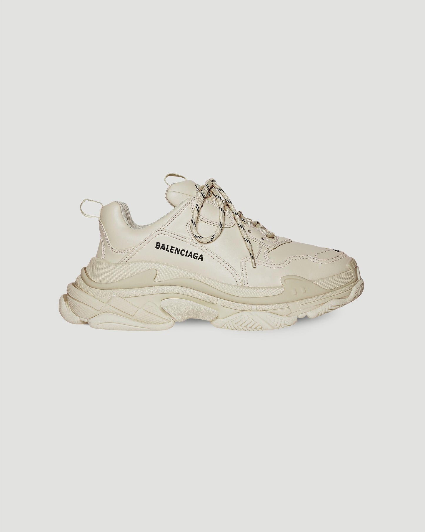 TRIPLE S SNEAKERS IN BEIGE
