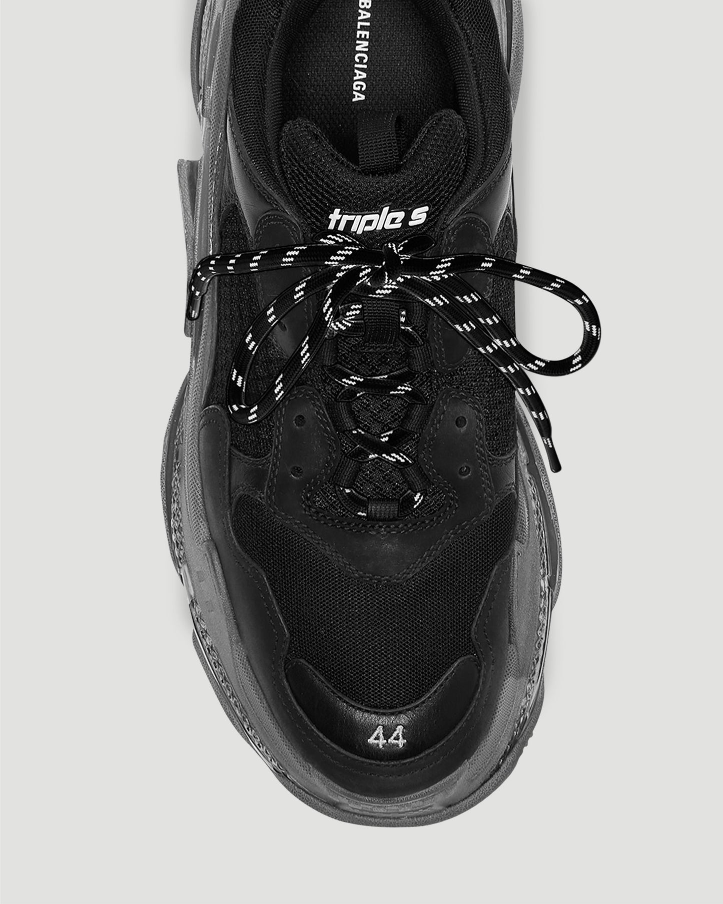 Balenciaga TRIPLE S CLEARSOLE IN BLACK — product photo 5