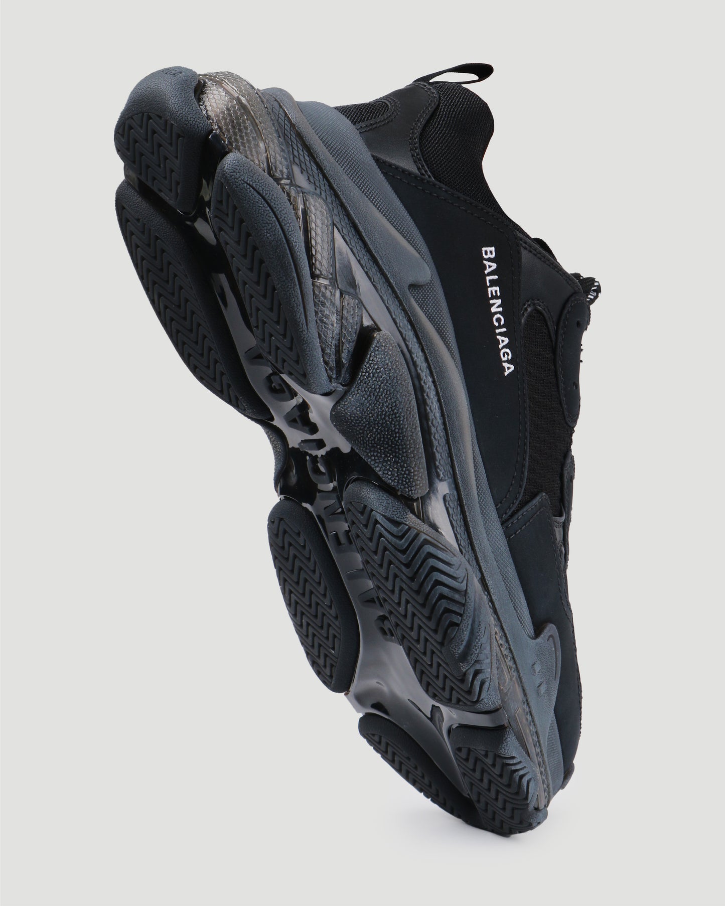 Balenciaga TRIPLE S CLEARSOLE IN BLACK — product photo 2