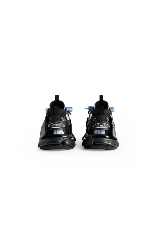 Track Shirt Sneaker in Black/Blue