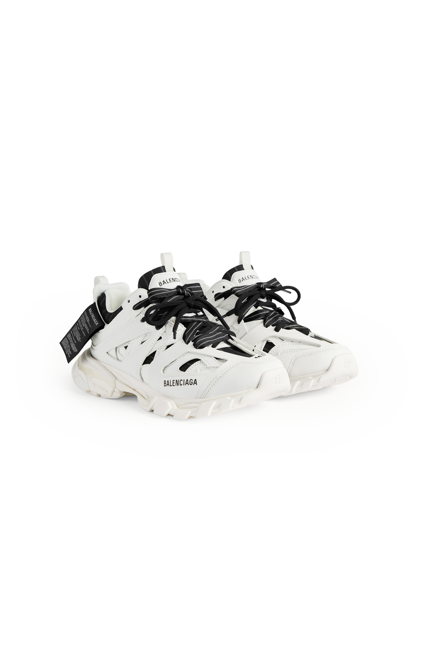 Track Shirt Sneaker in White