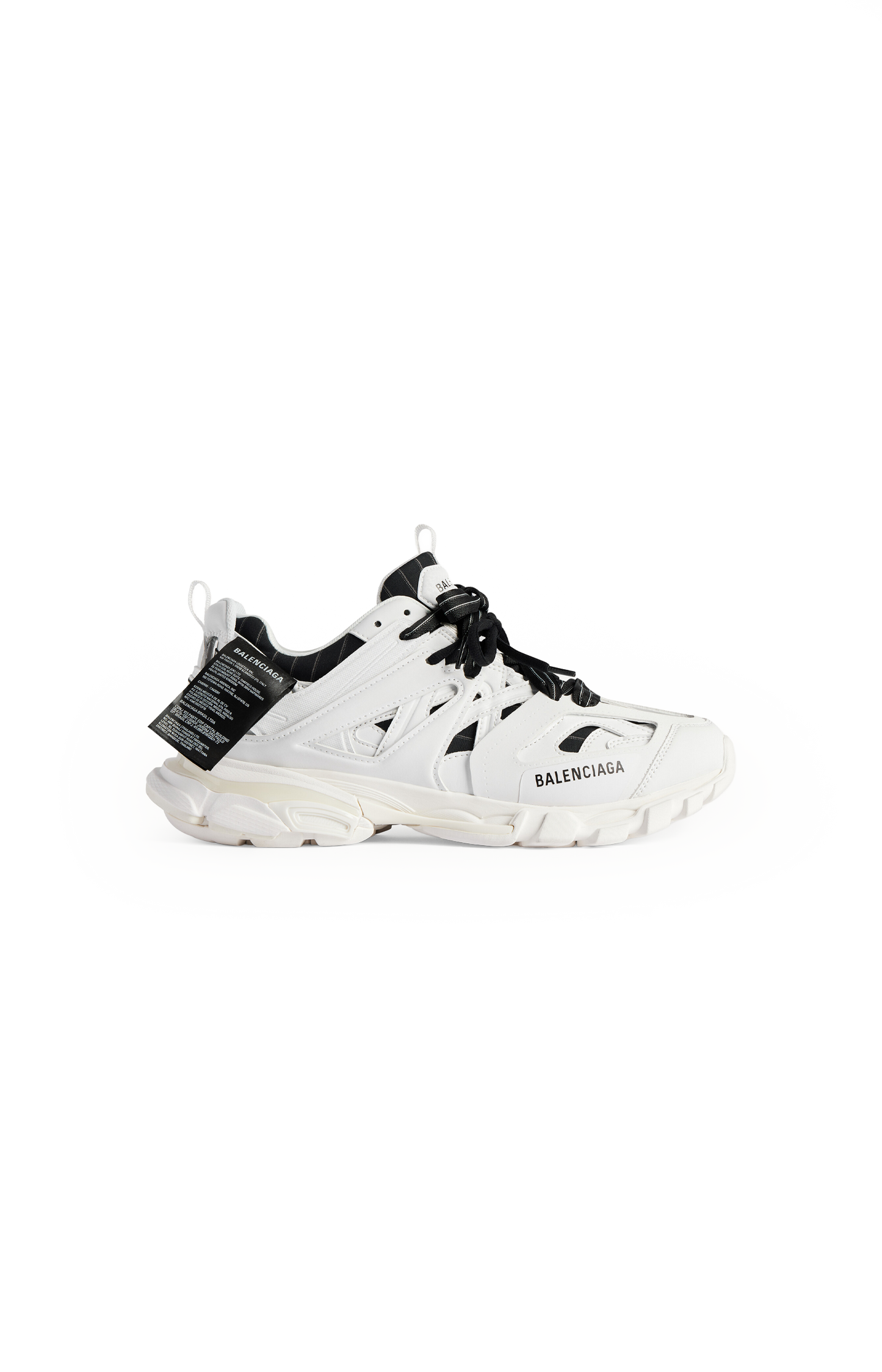 Track Shirt Sneaker in White