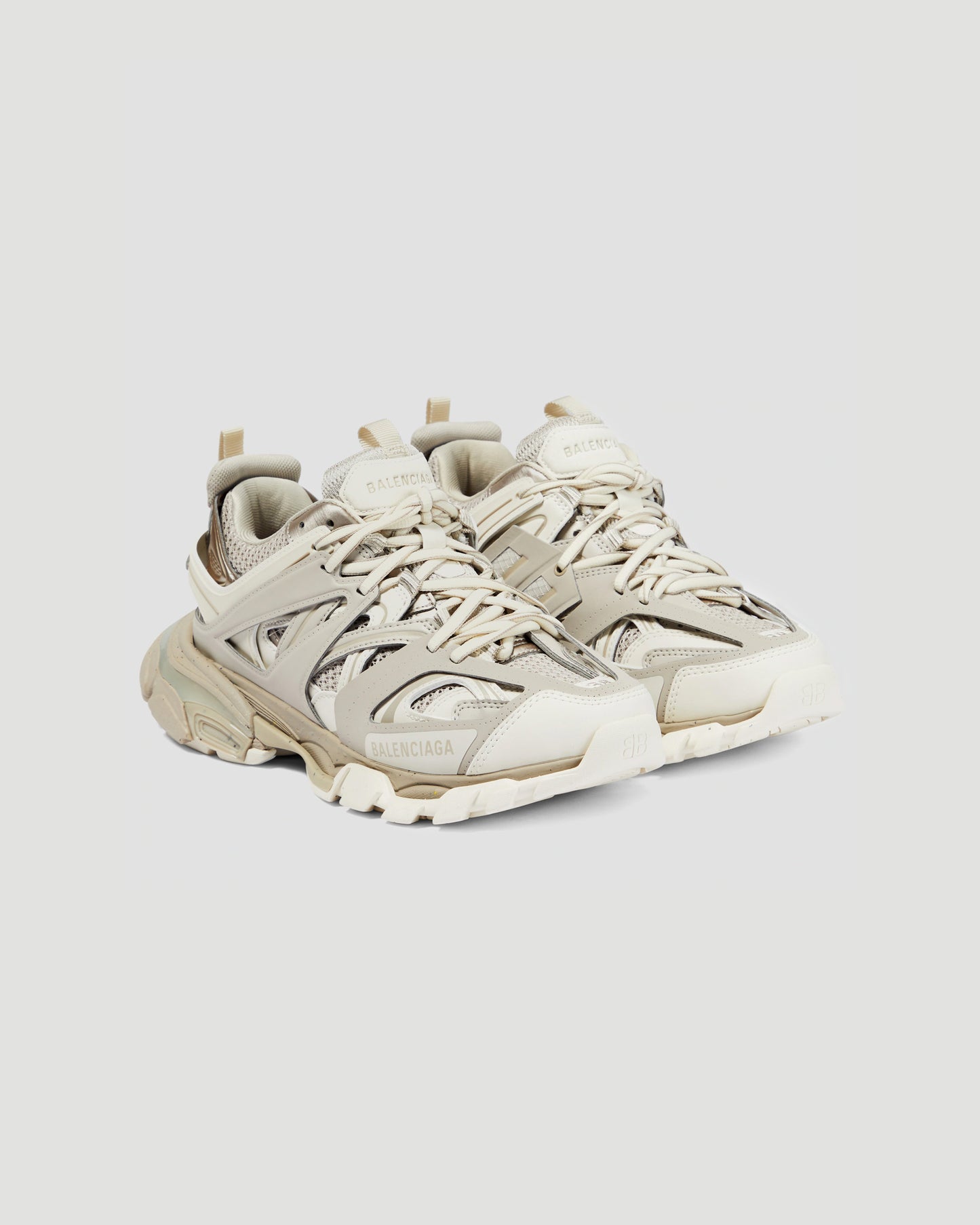 TRACK SNEAKER RECYCLED SOLE IN BEIGE
