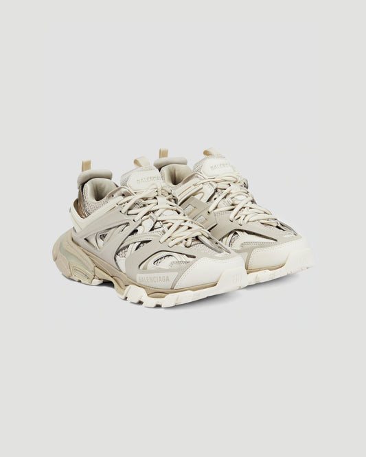 TRACK SNEAKER RECYCLED SOLE IN BEIGE