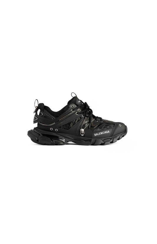 Women's Track Zip Sneaker in Black