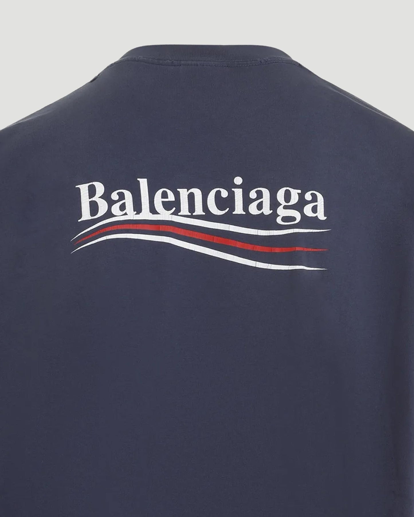Large Fit T-Shirt in Washed Blue
