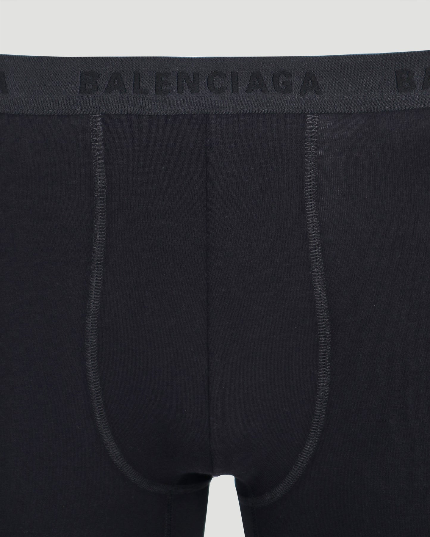 Under leggings in black stretch cotton