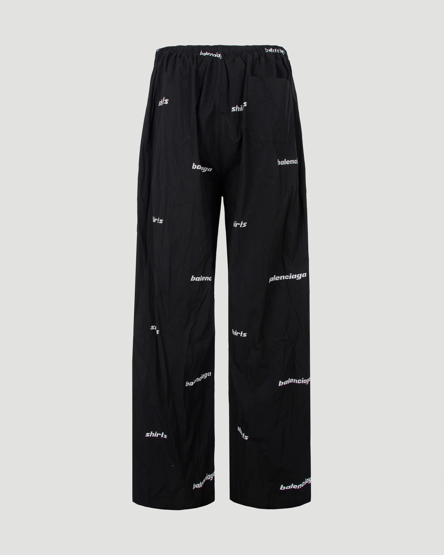 PAJAMA PANTS IN BLACK AND WHITE