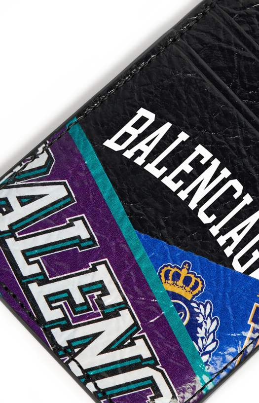 Cash Magnet Card Holder in Black/multicolor