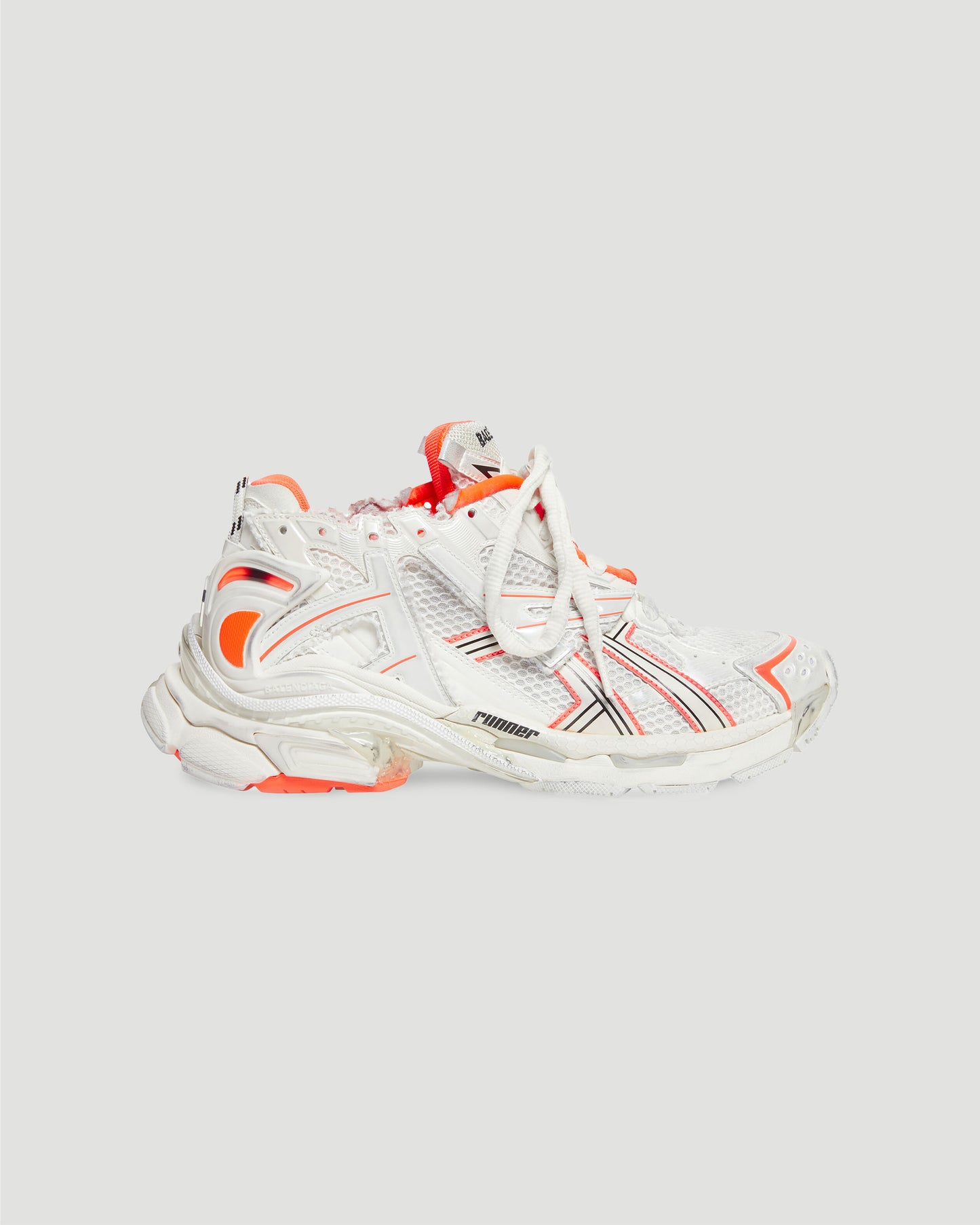 RUNNER TRAINERS IN FLUO ORANGE