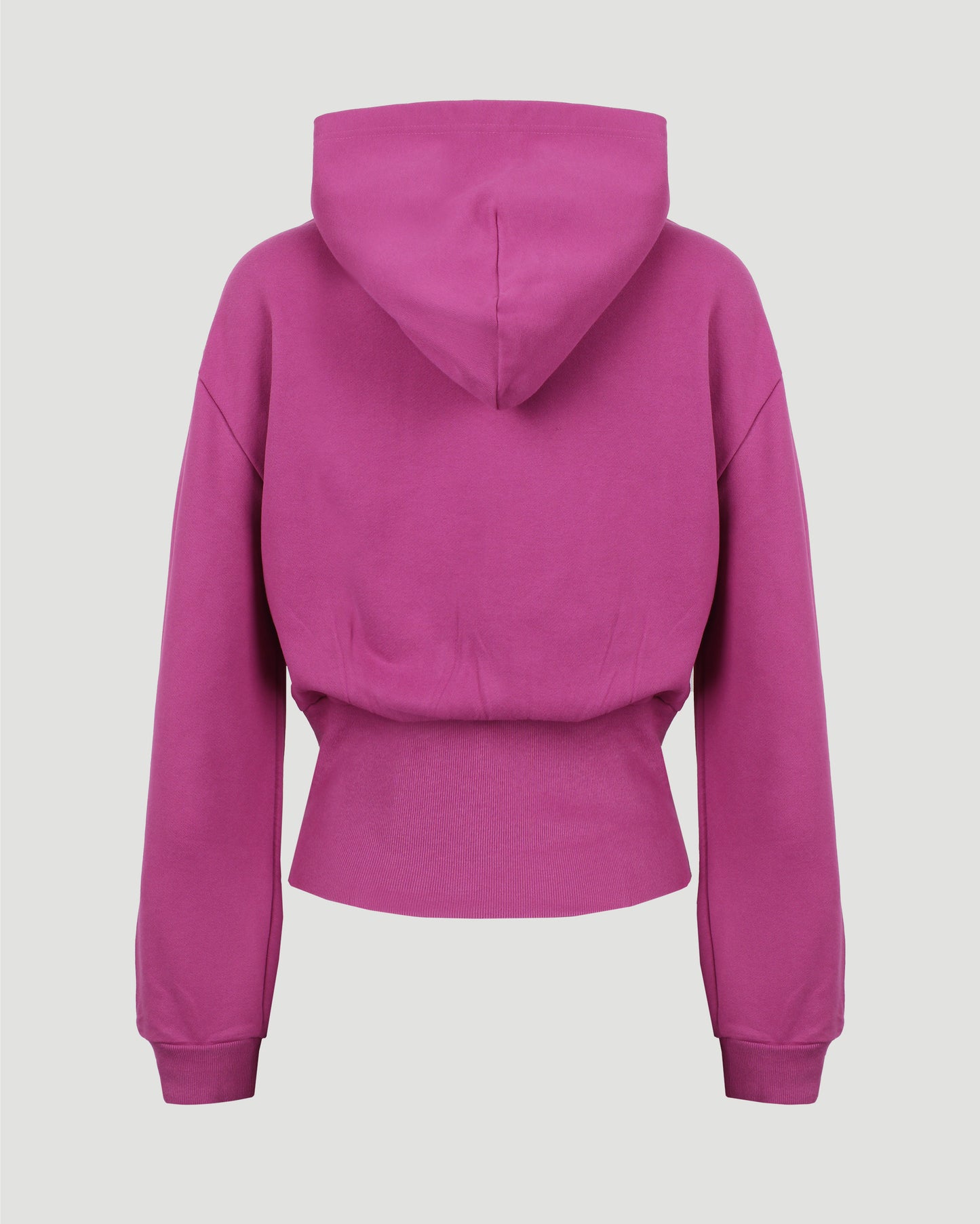SPORTY B TUCK-IN HOODIE IN FUCHSIA