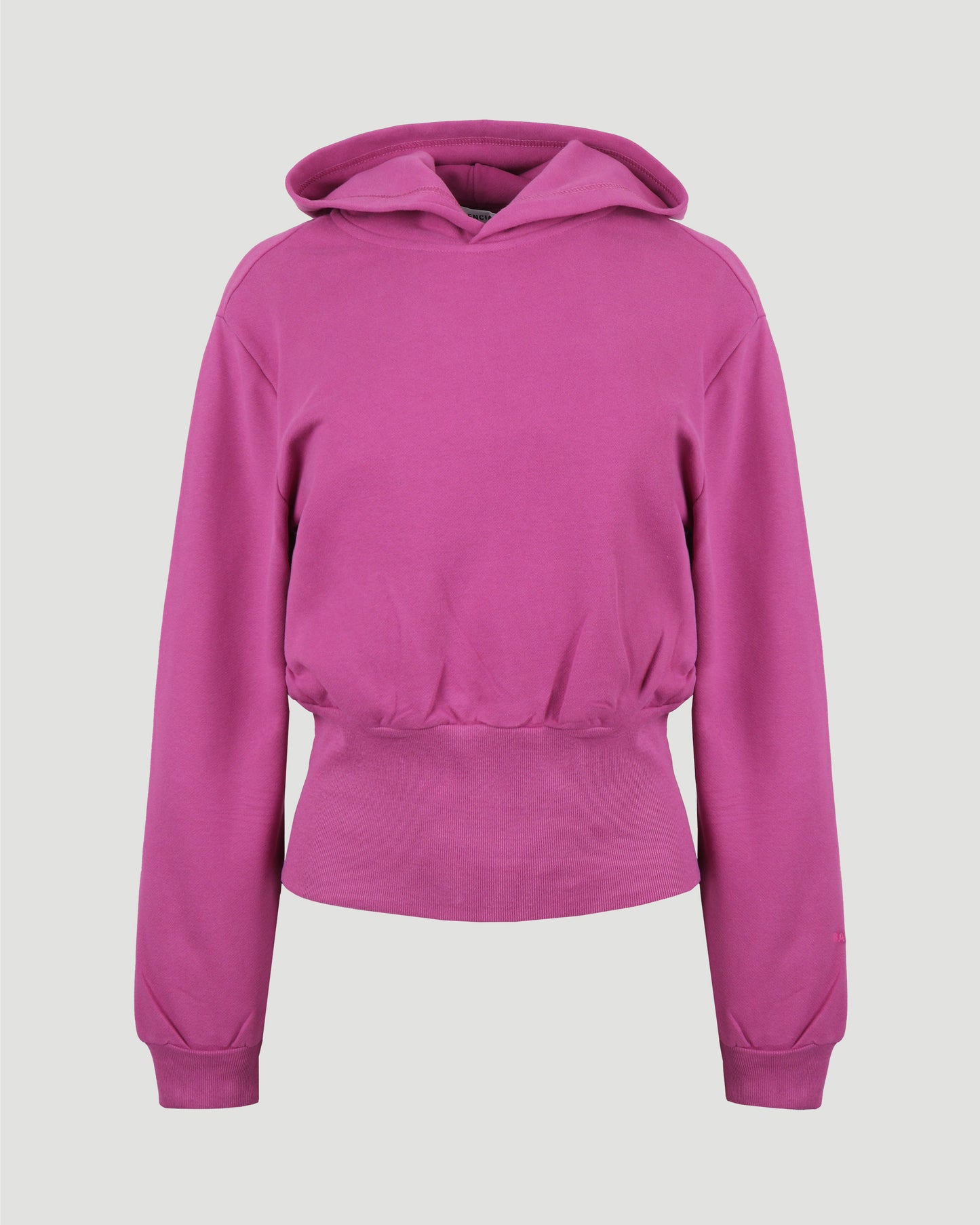 SPORTY B TUCK-IN HOODIE IN FUCHSIA