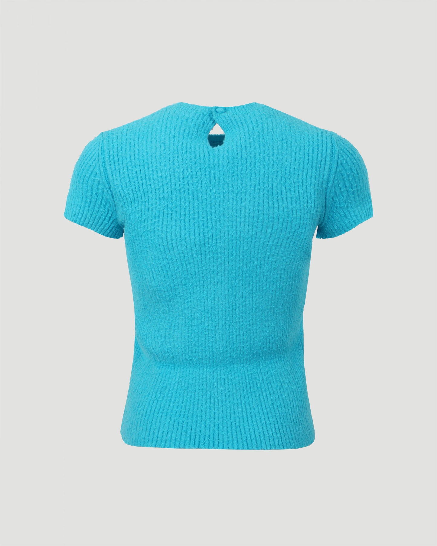TURQUOISE TOP IN COTTON