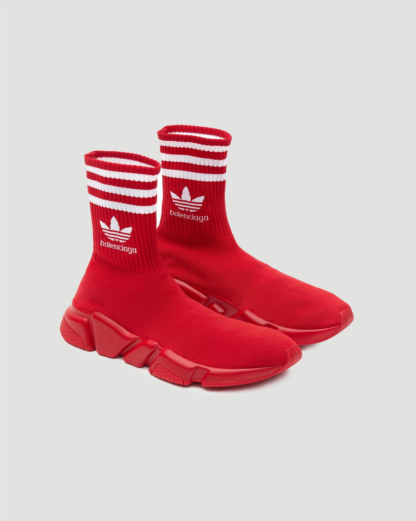 BALENCIAGA x ADIDAS SPEED TRAINERS IN RED