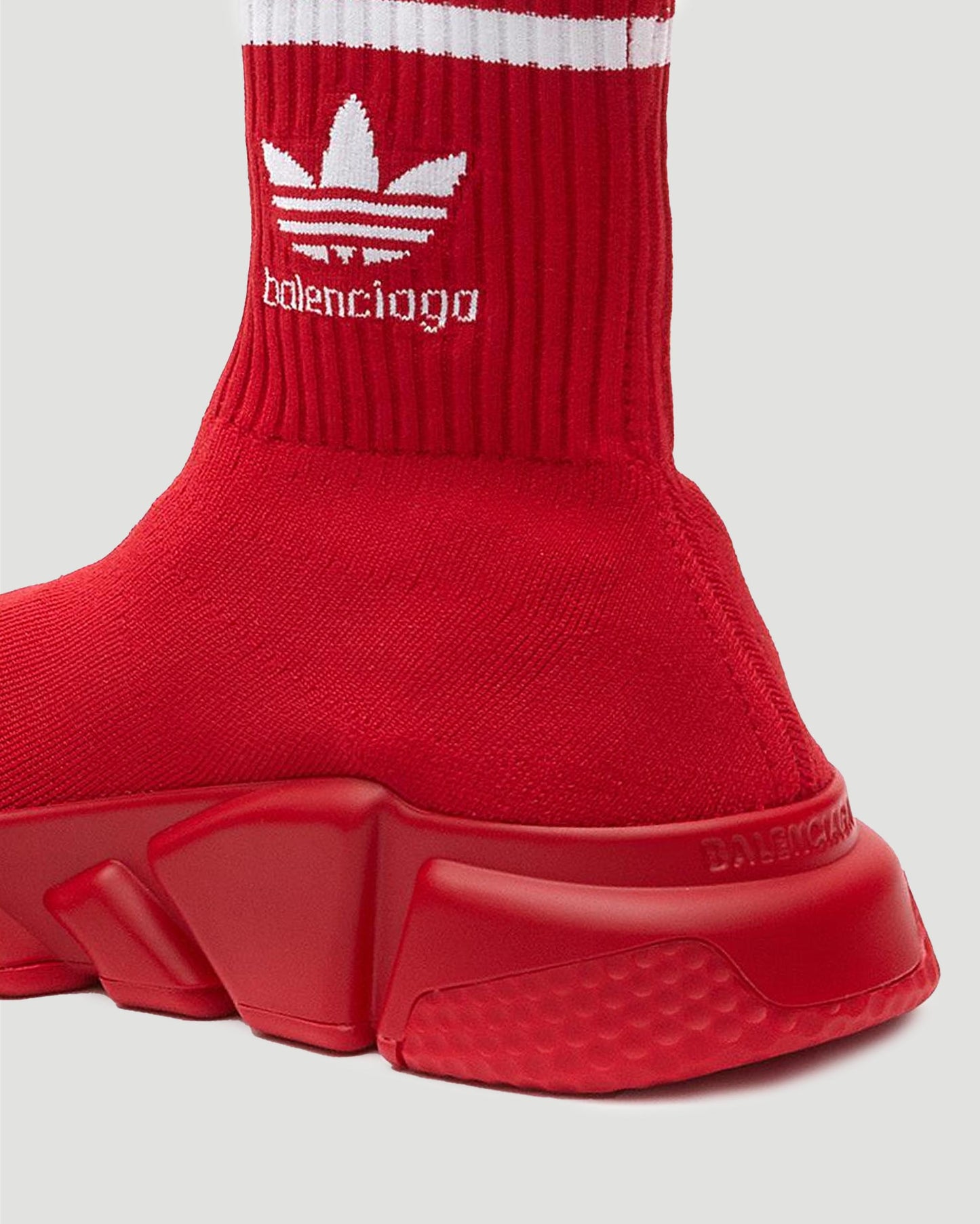 BALENCIAGA x ADIDAS SPEED TRAINERS IN RED