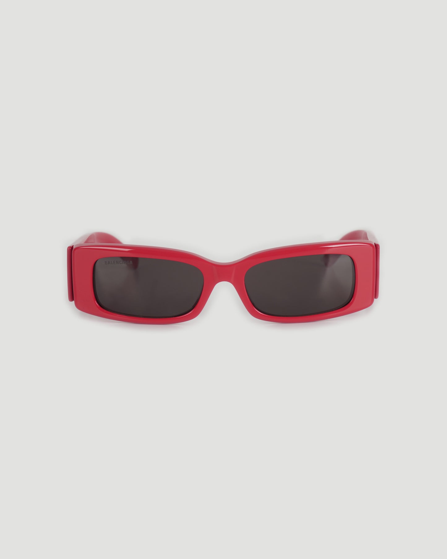 MAX RECTANGLE SUNGLASSES IN RED