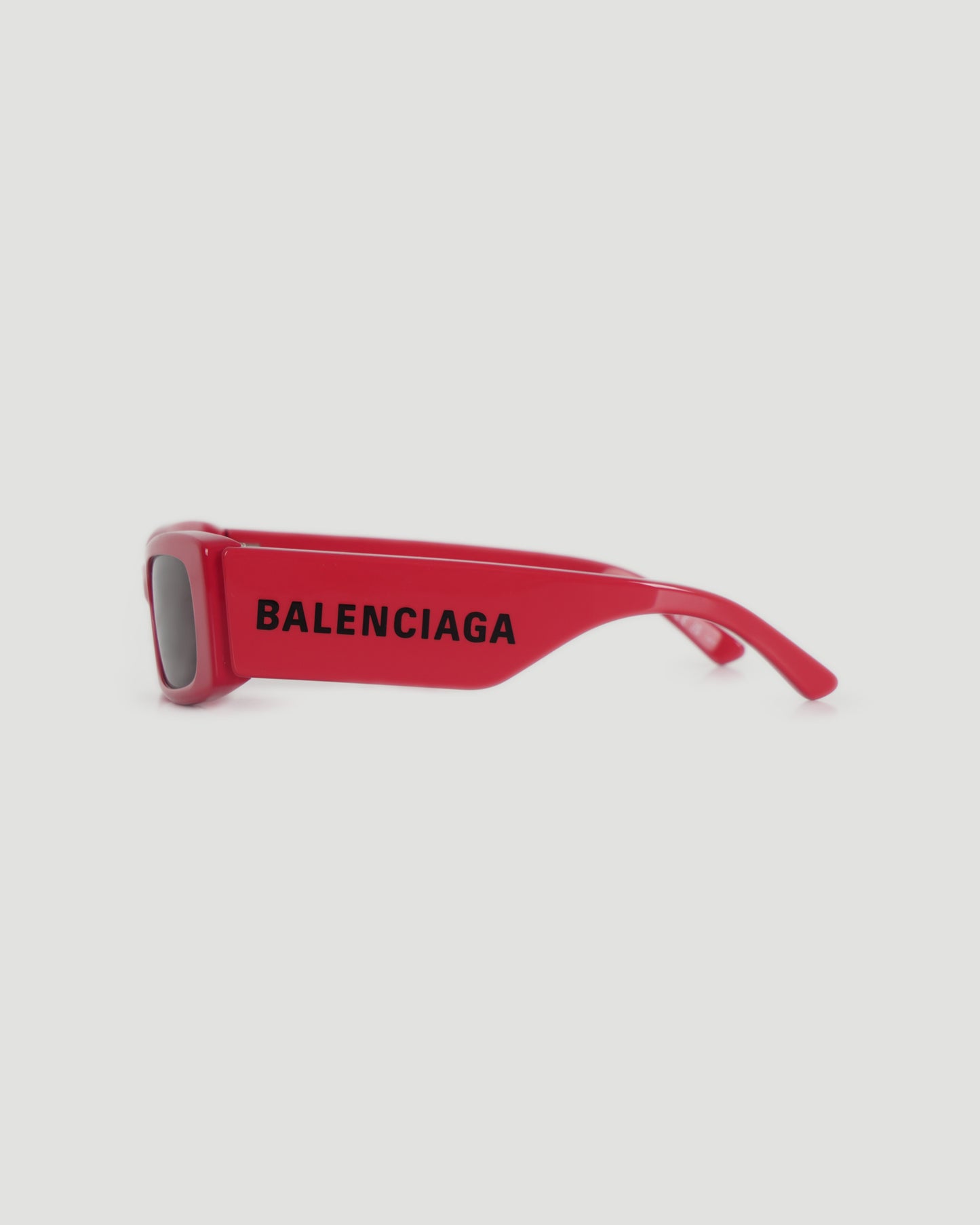 MAX RECTANGLE SUNGLASSES IN RED