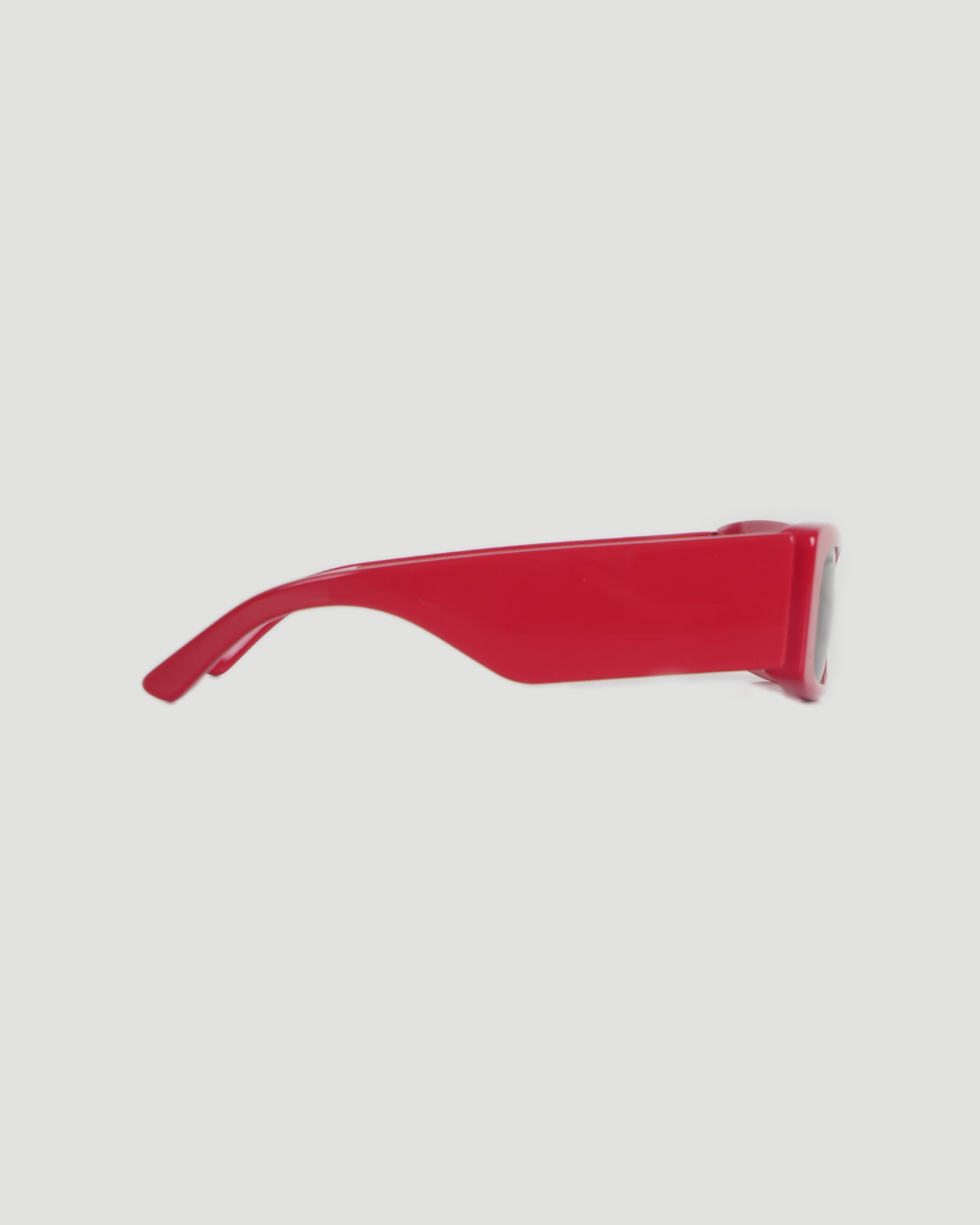 MAX RECTANGLE SUNGLASSES IN RED