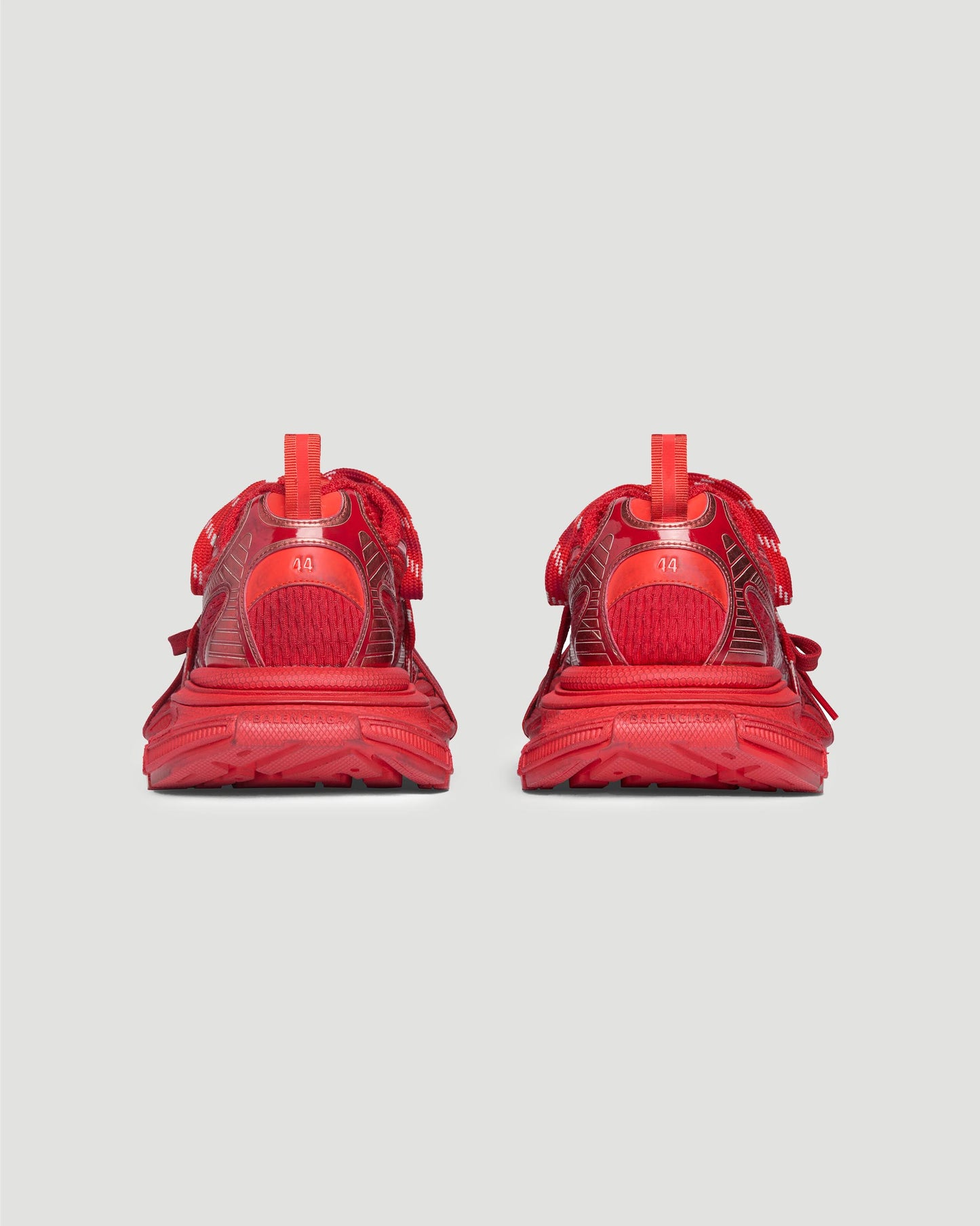 3XL Sneaker in red mesh and polyurethane
