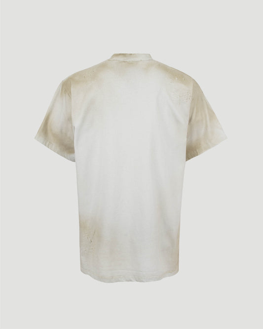 Balenciaga SKATER OVERSIZED T-SHIRT IN DIRTY WHITE in Neutrauls — product photo 2