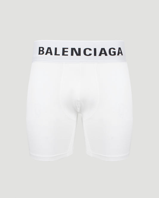 Midway Boxer Briefs in white soft cotton jersey