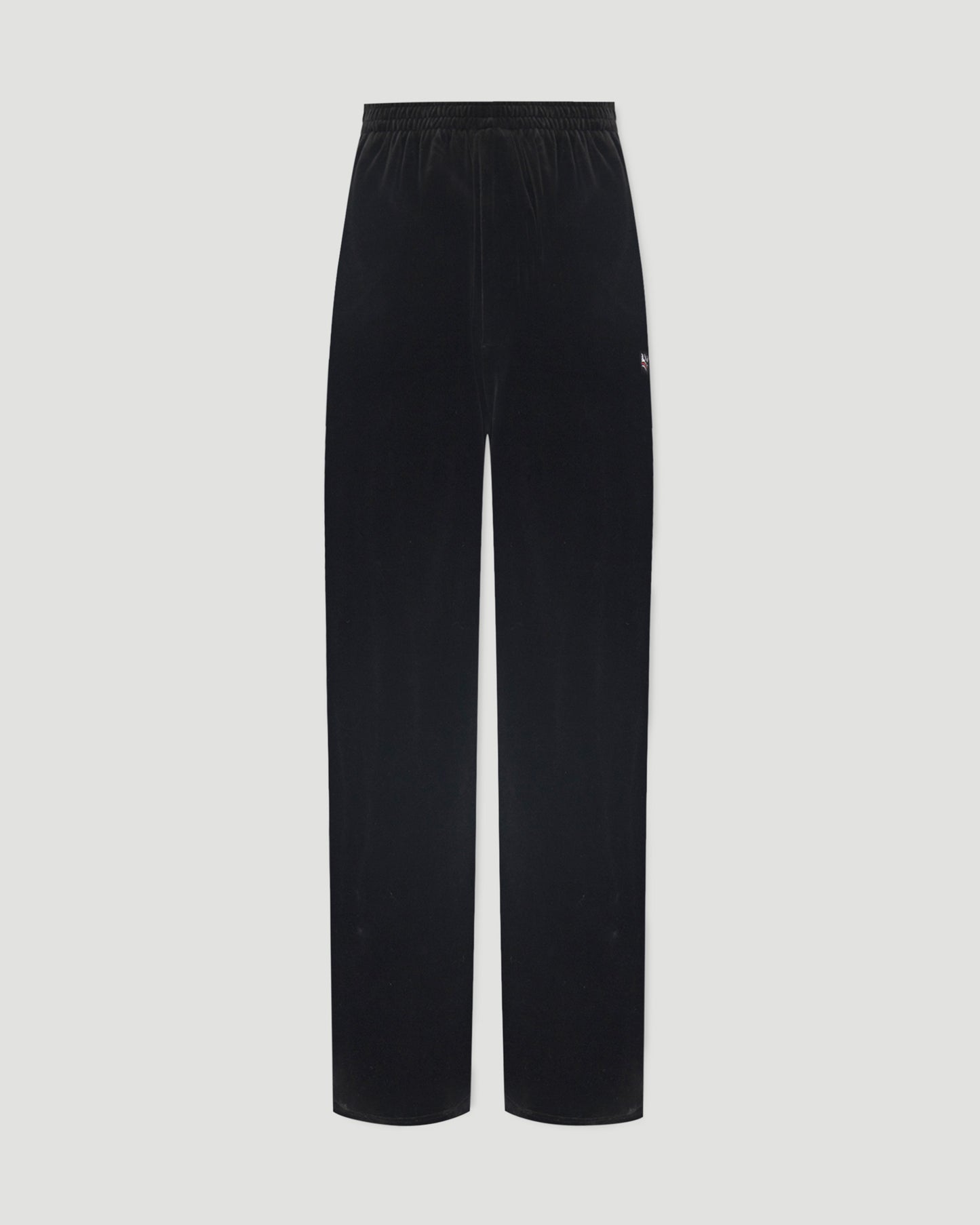 VELOUR SWEATPANTS WITH LOGO
